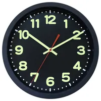 EUROTIME 53861-05 Funk Wanduhr 30 cm x 5 cm