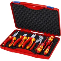 Knipex 00 21 15 Werkzeug-Box ''RED'' Elektro Set 2