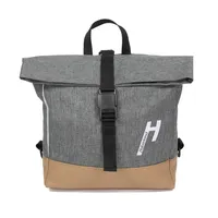 Haberland Keep Rollin' Rucksack-Lenkertasche  schwarz, vielseitig, mit Klickfix-Halterung