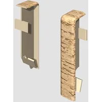 EGGER Zwischenstück Kubisch 6 cm Eiche Natur 2 Stück