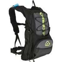 Acerbis H2O Logo, Trinkrucksack - Grau/Schwarz/Neon-Gelb - 10 L