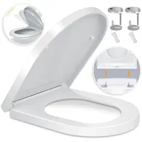 Kesser WC-Sitz mit Absenkautomatik Weiß