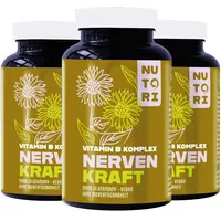 Nutori Nerven Kraft Vitamin B Komplex, 3 x 120