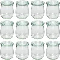 Weck Tulpenform-Glas 220 ml 12 St.