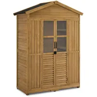 MCombo Gartenschrank 74 x 143 x 200 cm Natur