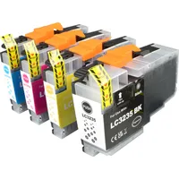 Ampertec 4 Ampertec Tinten ersetzt Brother LC-3235XL Multipack KCMY