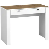 Mirjan24 Schminktisch, Weiß, Holzwerkstoff, 1 Schubladen, Rechteckig, 102x79x50 cm,