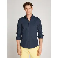 Tommy Hilfiger Businesshemd PERFORMANCE OXF PIQUE PRT SHIRT mit