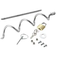 Kerbl Diebstahlset für Metall-Akku- Kasten 44656