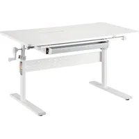 Wiltec Toboli Kinderschreibtisch verstellbar 100 x 60 cm, mitwachsender