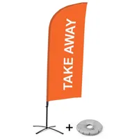 Showdown Displays Standregal Showdown Displays Beachflag Alu Wind Komplett-Set