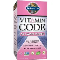 Garden of Life Vitamin Code 50 & Wiser Women,