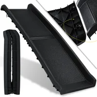Kesser KESSER® Hunderampe Hundetreppe Hundeautorampe Auto klappbar Kofferraumrampe für