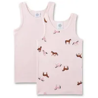 Sanetta Mädchen-Unterhemd (Doppelpack) rosa | Hochwertiges und nachhaltiges Unterhemd