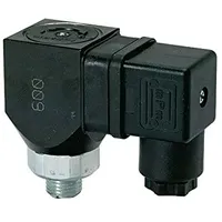 Riegler Druckschalter, Wechselkont. drehbar, Stahl ver., G 1/8, 1-10