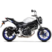 LeoVince SLIP-ON Edelstahl SBK GP DUALS SUZUKI SV 650