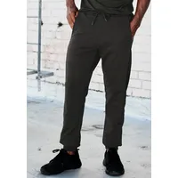 LE JOGGER Herren, Sweatpants SCHWARZ|SCHWARZ S