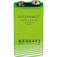 Q-Connect Batterie 9V Stück E blockCONNECT KF00492BATTER.Connect 9.0V (1)