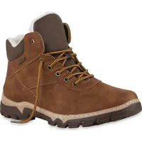 VAN HILL Herren Winter Boots in Braun