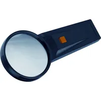 Alco Rundlupe Kunststoff 3-fach schwarz,