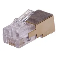 Axis RJ12 Kopf 10 Einheiten - Silver