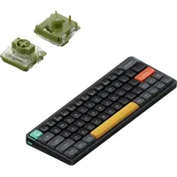 Nuphy Air60 V2 kabellose Mini-Tastatur mit Beleuchtung,Unterstützung QMK/VIA Kompatibel