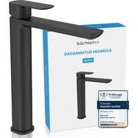 Bächlein Badarmatur Mizarela hoch in klassischem Design, Einhebelmischer für