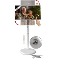 Auviso auvisio Mobiler Smart-Touch-Bildschirm, 32", Android 13, Akku, Fernb.,