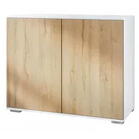 Vladon Kommode Skadu V3 (Moderner Küchenschrank, mit 2 großen