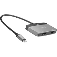 J5create JCA465-N 8K USB-C-zu-Dual HDMITM-Display-Adapter (USB Typ-C, 20 cm),