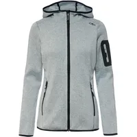 CMP Damen Zip Hoodie Jacke (Größe L, grau)