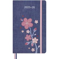 MOLESKINE GERMANY Moleskine Sakura 18 Monate Wochen Notizkalender 2025/2026,