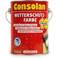 Consolan Wetterschutz-Farbe Royalgrün 0,75 l