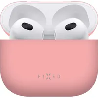 FIXED Silky Silicone case for Apple Airpods 3, Pink