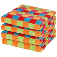 CAWÖ Lifestyle Handtuchset 50 x 100 cm mehrfarbig 4