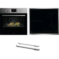 AEG MM500BSPIL Einbaubackofenset (Induktionskochfeld, A+)