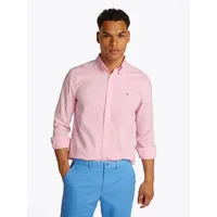 Tommy Hilfiger Flex Solid Regular Fit Langarmhemd Classic Pink