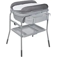 Chicco Wickeltisch »Bade-/Wickelkombination Cuddle & Bubble,graphite melange«, bis 11