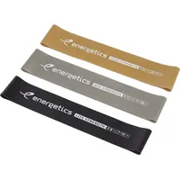 Energetics Unisex – Erwachsene Pro 1.0 Gymnastik-Band, Black/Silver/Gold, One
