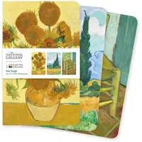 Brown trout-auslieferer flechsig Dreier Set Mini-Notizbücher: National Gallery –