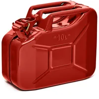 Bw BW® Kraftstoffkanister Metall Benzinkanister 10 Liter Rot RAL