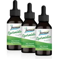 Increase Nimm 3, zahl 2 Aktion Liposomale Spermidin Tropfen