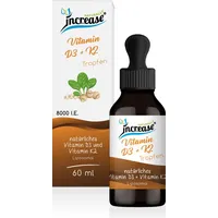 Increase Liposomale Vitamin D3 + K2 Tropfen hochdosiert -