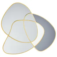 Beliani Wandspiegel Tailly 99 cm) 89 cm Gold