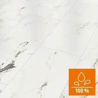Classen Visio Grande Laminat 8 mm Wasserfest Marmor weiß
