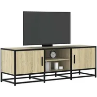 VidaXL TV-Schrank Sonoma-Eiche 120x35x41 cm Holzwerkstoff und Metall