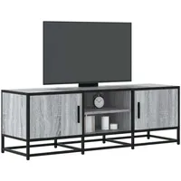 VidaXL TV-Schrank Grau Sonoma 120x35x41 cm Holzwerkstoff und Metall