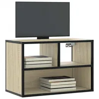 VidaXL TV-Schrank Sonoma-Eiche 60x31x39,5 cm Holzwerkstoff und Metall