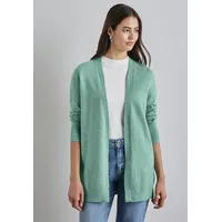 STREET ONE Offener Cardigan - Grün