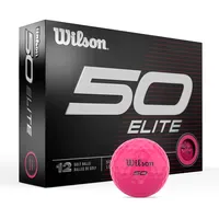 Wilson Fifty Elite Golfbälle Pink